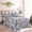 Blue/White-Full, variant on Ton Black Flquilt Set Size Bedding Sets Withow Sham And Bed Skirt 3 Pieces Bedspread Coverlet Quilted Blanket Cover For All Season 66"x86"
