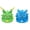 Blue, variant on AWLPUYPT Gnarpy Plush, Regretavator Gnarpy Alien Cat Plush Toys Give Fans and Friends Beautifully Plushie Doll Gifts (White)