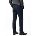 thumbnail image 2 of Men's Heavyweight Cotton-Blend Casual Pants, 360GSM Winter Straight Cut Trousers with Embossed Detailing (29" Inseam), 2 of 12