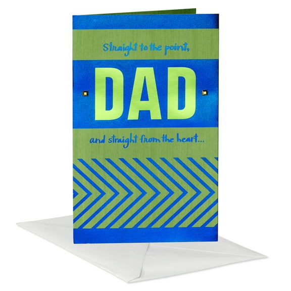 American Greetings Birthday Card for Dad (Straight from the Heart)