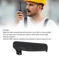 thumbnail image 3 of 2 Way Radio Belt Clip, Black Lightweight 2 Way Radio Back Clips 6pcs  for TC 320, 3 of 7