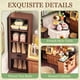 thumbnail image 3 of Kit de casa en miniatura ROBOTIME DIY, casa de plástico con LED Sweet Sips Tea, 3 of 7