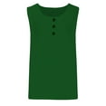 thumbnail image 4 of Nmnitkp Womens Crew Neck Plus Size Tank Tops Summer Button T Shirts Solid Color Sleeveless Henley Shirts Casual Loose Button Up Tees Tops L-4XL, 4 of 6