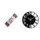 thumbnail image 1 of Camino de mesa navideño,Camino de mesa navideño para la cocina de invierno,Reloj de pared grande,Reloj de pared acrílico silencioso y moderno,Reloj de pared grande para, 1 of 8