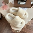 thumbnail image 7 of Tawop Womens House Shoes Fuzzy Fluffy Warm Cozy Slippers Indoor&Outdoor Fall Winter, 7 of 7