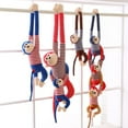 thumbnail image 3 of Hanging Plush Monkey Sensory Plush Toy Ultra Soft Plush Feel Gifts for Kids, 3 of 19