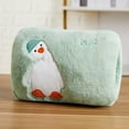 Rechargeable Electric Hot Water Bag Plush Winter Hand Warmer Portable