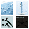 thumbnail image 4 of Japan Pencil Umbrella, Ultra Light Mini Travel Umbrella with UPF 50+ Sun Protection Compact Folding Pocket Parasol for Rain Shin Portable for Handbag Backpack Commute Beach Blue, 4 of 9