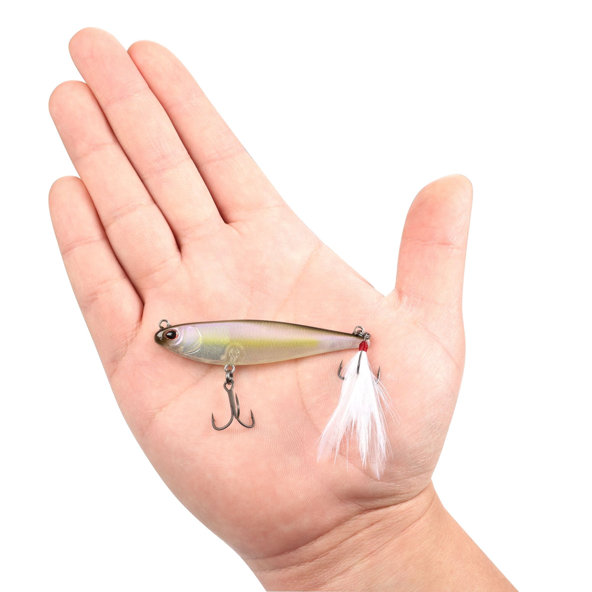 Berkley Doom Stroller Fishing Lure, 2.75 in, Stealth Shad (1-count)