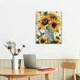 thumbnail image 3 of TIAOTIAOHOU Hummingbird Wall Decor Sign Art For Kitchen Hummingbirds Decor For Bathroom Vintage Sunflowers Sign Wall Decor Gift, 3 of 5