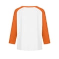 thumbnail image 4 of Grblisyd Halloween Boys Casual Crewneck Sweatshirt Kids Raglan Long Sleeve Cute Ghost Print Pullover Tops 10-12Y, 4 of 6