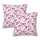 thumbnail image 1 of Fundas de almohada con diseño de Stitch, paquete de 2 fundas de almohada para sofá cama, sala de estar, 22 x 22 pulgadas, 1 of 8