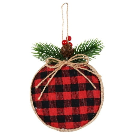 Christmas House Buffalo Plaid Ornaments Walmart Canada