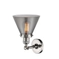 thumbnail image 6 of Innovations Lighting 201F Large Cone Large Cone 1 Light 8" Wide Semi-Flush Ceiling Fixture, 6 of 7