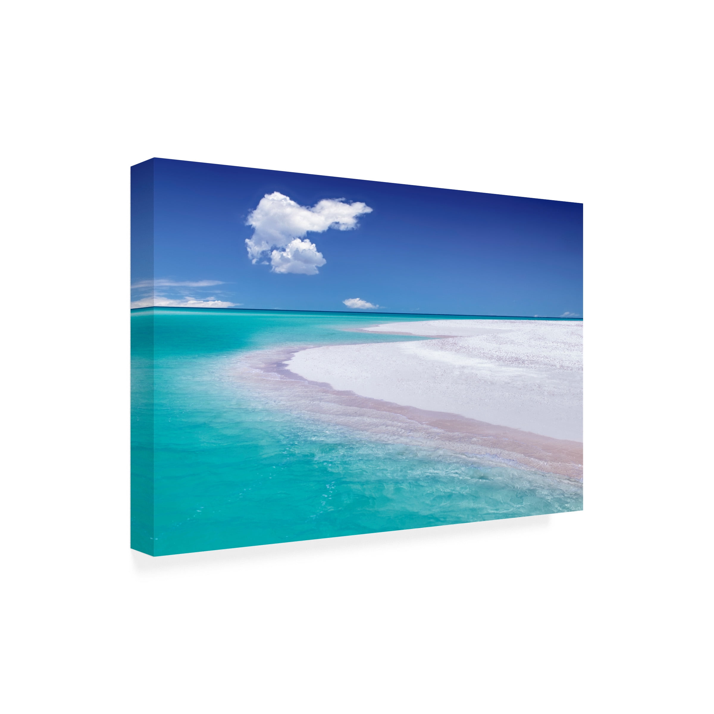 Dennis Frates 'Beach 15' Canvas Art