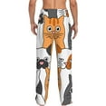 thumbnail image 3 of Disketp Funny Cats Men'S Pajama Pants - Ultra Soft Fleece Sleep And Lounge Pants (Size: S-Xxl), 3 of 9