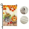 thumbnail image 4 of HomeKingdee Fall Gnome House Flag, Fall Decor Gnomes Flag, Autumn Flags Pumpkin Leaves Signs Home Decorations Rustic Welcome Outdoor Farmhouse Thanksgiving, 4 of 7