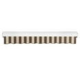 thumbnail image 4 of Awntech 16 Ft Key West Left Motorized Heavy Duty Patio Retractable Awning with Cassette (192in x 9.38in x 120in), Brown/Tan Stripe, 4 of 8