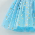thumbnail image 5 of Tutu for Toddler Girls Sizes 2-4 Years Kids Ballet Party Tulle Dance Hairband Set Colorful Lightweight Delicate Blue Skirts, 5 of 5