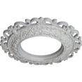 thumbnail image 3 of Ekena Millwork 13 1/4"OD x 6 5/8"ID x 1 1/8"P Orrington Ceiling Medallion (Fits Canopies up to 6 5/8"), Hand-Painted Frost, 3 of 5