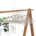 thumbnail image 3 of Kuervmo 5Pcs Coat Hanger Waves Multi-port Support Lightweight Multipurpose Smooth Edge Clothes Hanger Home Supplies, 3 of 8