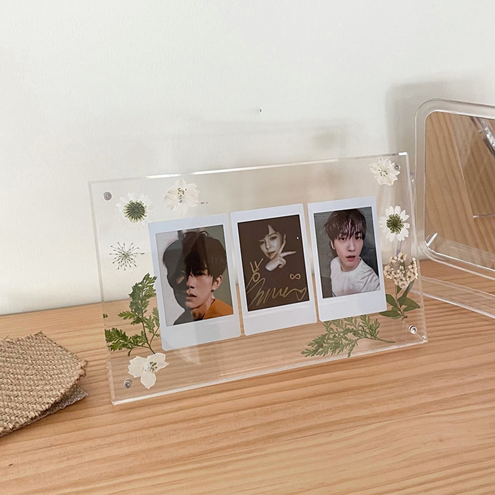 Sturdy & Elegant 24” x 36” Acrylic Floating Picture Frame, Frameless  Picture Frame, Standoff Picture Frame, Wall Mount Floating Sign Holder,  Office