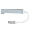thumbnail image 1 of USB C Hub, 4 in 1 USB C Multi Port Adapter, High Speed USB C Hub Dongle, Portable USB Docking Station, Compatible for USB C Laptops and Other Type C Device, 1 of 7