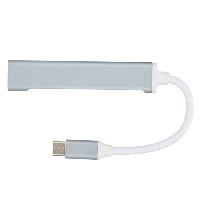 USB C Hub, 4 in 1 USB C Multi Port Adapter, High Speed USB C Hub Dongle, Portable USB Docking Station, Compatible for USB C Laptops and Other Type C Device