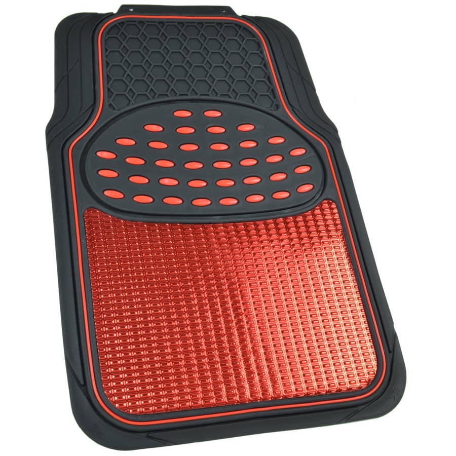 Bdk Real Heavy Duty Metallic Rubber Mats For Car Suv And Truck