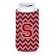 thumbnail image 1 of Letra S Chevron Marrón y Blanco Caroline's Treasures Tall Boy Bebida Aislante Hugger CJ1049-STBC, 1 of 1