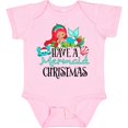 thumbnail image 3 of Inktastic Have a Mermaid Christmas with Crab and Seashell Boys or Girls Baby Bodysuit, 3 of 5