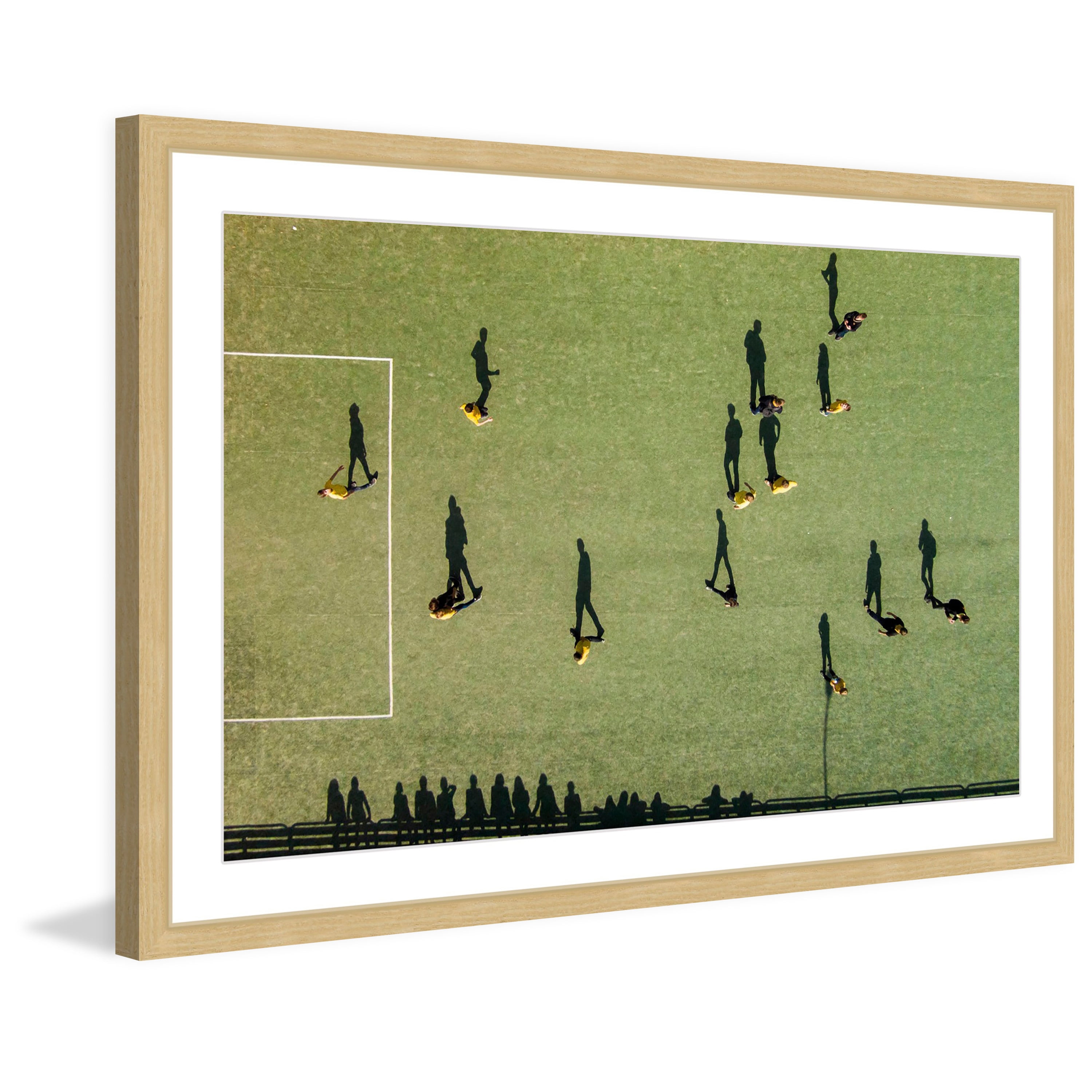 Marmont Hill "Soccer" by Karolis Janulis Framed Painting Print