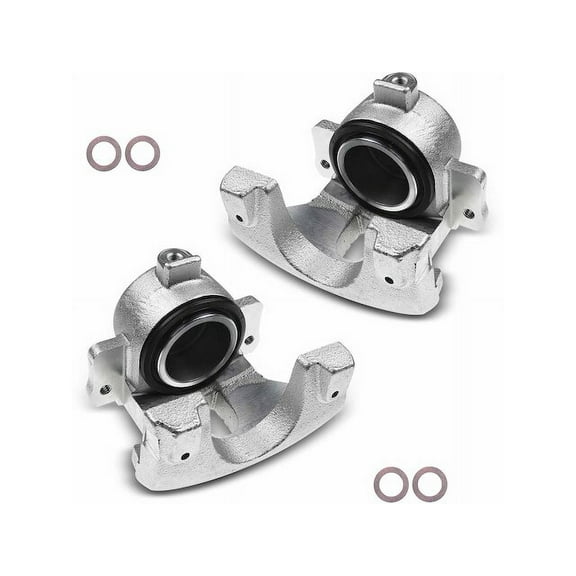 Front Brake Caliper Set 2 - Compatible with 1968 - 1973 Ford Mustang 1969 1970 1971 1972