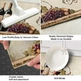 thumbnail image 6 of Red Wine Kitchen Rugs Sets of 2, Grapes Vintage Farmhouse Home Kitchen Rugs and Mats, Washable Non Skid Absorbent Microfiber Kitchen Floor Decor Mat 17"x 47"+17"x 30", 6 of 7