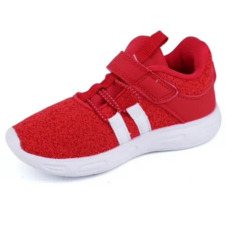 

Girls Breathable Running Sneakers With Velcro & Laces