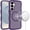 Dark Purple, variant on For Samsung s26 Plus Grip Hand Magnetic Ring HQ Hybrid - Grey