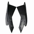 thumbnail image 1 of Rear Bumper Spoiler Canard Fin Diffuser Winglet Side Skirt Lip Wing Trim Wrap Angle Splitter Guard Pretective 1 Pair, 1 of 7