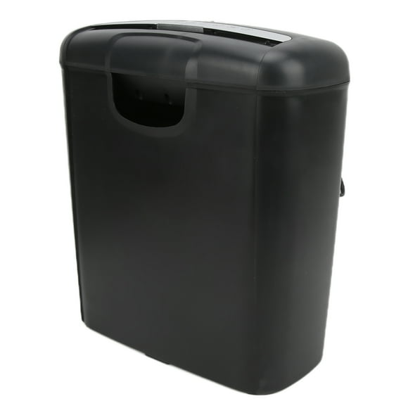 Paper Shredder Efficient Convenient Operation Mute Intelligent Shutdown Overheat Protection File Shredder For  6 Sheets At A Time