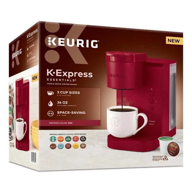 Keurig K Express Coffee Brewer 4 916 x 12 78 Black - Office Depot
