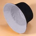 thumbnail image 2 of MEICHEN Women's Fisherman Hat Candy Colored Washbasin Hat Outdoor Art Casual Sunshade Hat, 2 of 4