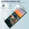 thumbnail image 5 of [2+2 Pack] Galaxy S22 Ultra Screen Protector, 9H Tempered Glass, Ultrasonic Fingerprint Support, 3D Curved,HD Clear Scratch Resistant for Samsung Galaxy S22 Ultra 5G Glass Screen Protector(6.8 Inch), 5 of 6