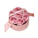 thumbnail image 5 of Jabón de baño Caja de flores de rosas Caja de flores artificiales con bolsa de regalo Caja de flores de jabón de escritorio decorativa Caja de jabón de flores para aniversario Color de loto, 5 of 8