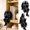 A, variant on Halloween Decorations Gothic Hooded Reader Sitter Figures 2 Style Resin Dark Fantasy Statues with Books for Mantel Bookshelf Tabletop Fall Decor