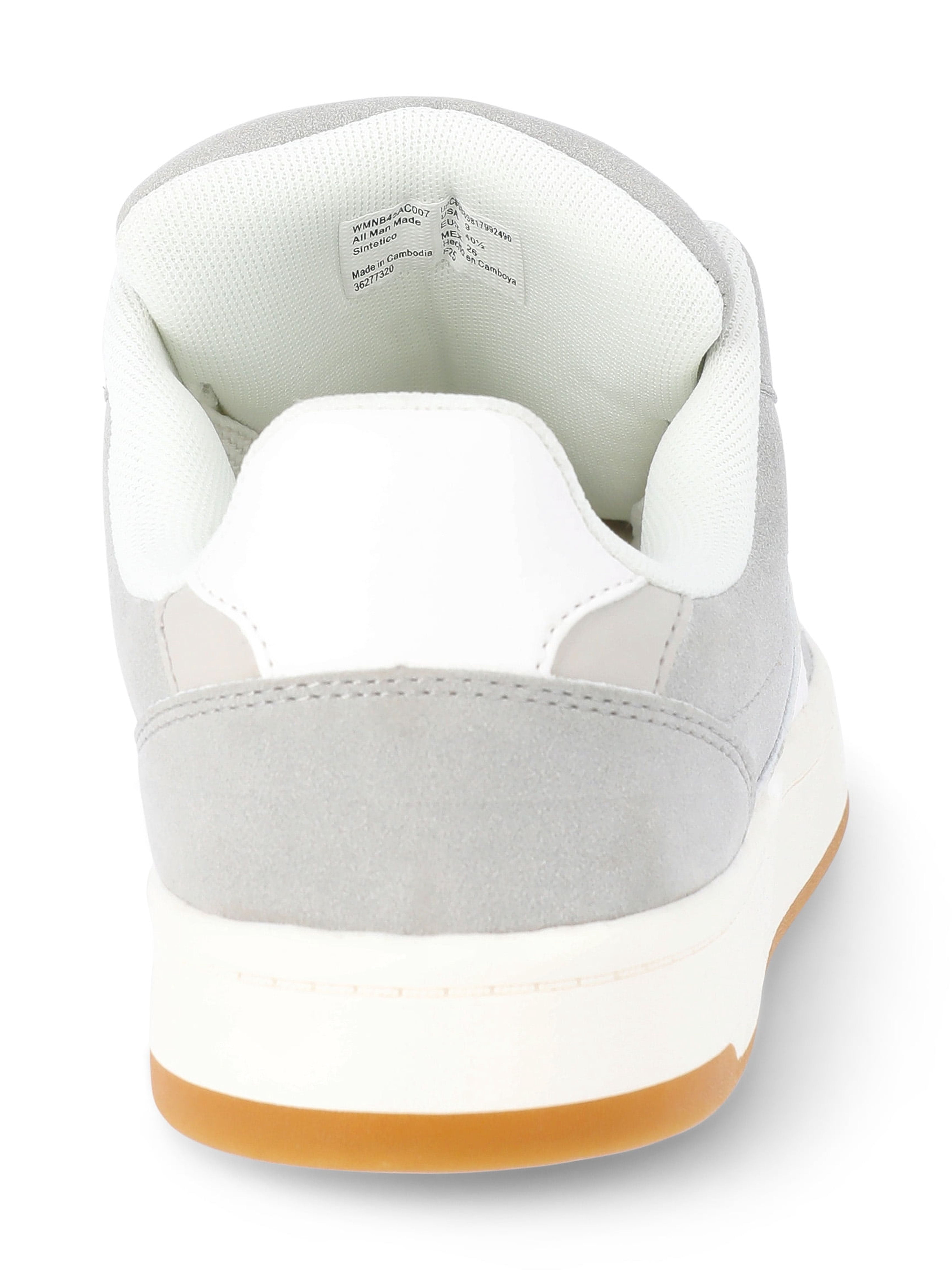No Boundaries Women's Chunky Lace-Up Skate Sneakers