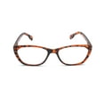 thumbnail image 3 of EYE ZOOM 3 Pairs Ladies Readers Cat Eye Style reading Glasses with Spring Hinge for Women, Brown Tortoise, +1.00 Strength, 3 of 6