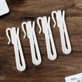 thumbnail image 3 of 100Pcs Adjustable Plastic Curtain Hooks Drapery Pin Hooks Plastic Adjusting Clips, 3 of 8