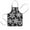 Black Christmas Snowflake-1, variant on Black Christmas Snowflake Pattern Kids Aprons for Girls and Boys,Adjustable Neck Strap Toddler Aprons for Kids Cooking Baking
