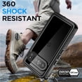 thumbnail image 3 of KOMI for Google Pixel 9 Pro XL Case Waterproof, Clear Water Proof Shockproof Dustproof Snowproof Full Body Rugged Transparent Underwater Phone Cover Built-in Screen Protector, 3 of 5