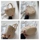 thumbnail image 5 of Bolso de mano de playa portátil hecho a mano para mujer Bolso de mano de moda para mujer, 5 of 6