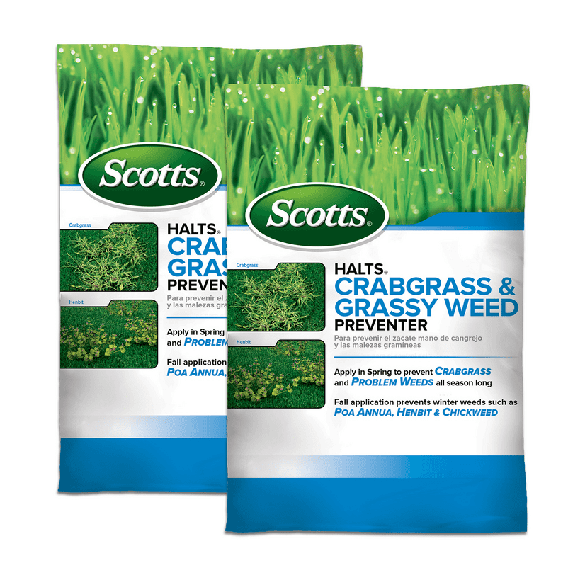 Scotts Halts Crabgrass & Grassy Grasses Weed Preventer, 20.5 lbs ( 2
